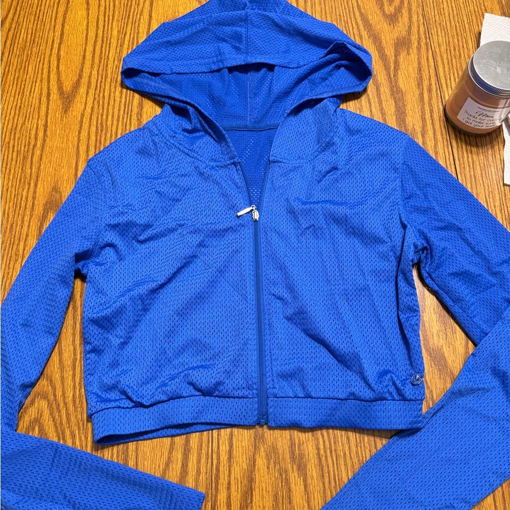 Buffbunny Collection Blue Spice Crop Jacket Size XS